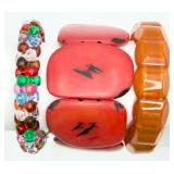3 Fashion Stretch Bracelets