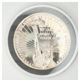 Liberty Mint 1 Troy oz .999 Fine Silver Round