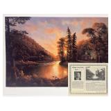 Jesse Barnes "Peaceful Evening" Limited Ed. Print