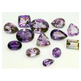 Mix of Amethyst Gemstones