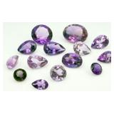 Mix of Amethyst Gemstones