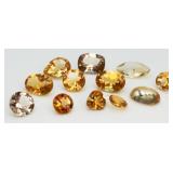 Mix of Citrine Gemstones