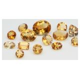 Mix of Citrine Gemstones