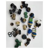 Lot of of Garden Hose Fittings and Connectors
