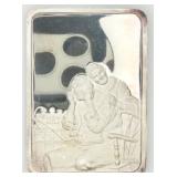 Norman Rockwellï¿½s ï¿½First Radioï¿½ 1oz Silver Bar