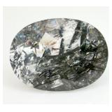 Large Touralinated Quartz