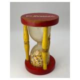Vintage Playskool Hourglass Timer & Rattle Toy