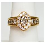 Underwoodï¿½s Custom Made 14K Y/G & Dia. Ring