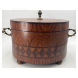 Cylindrical Lidded Box or Bucket