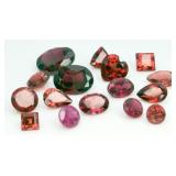 Mix of Garnet Gemstones