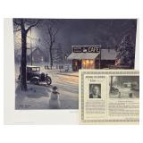 Jesse Barnes "Supper & Small Talk" Print