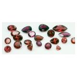 Mix of Garnet Gemstones
