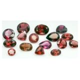 Mix of Garnet Gemstones
