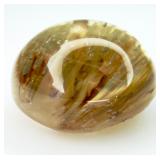 Cats-eye Rudilated Quartz 4CT MIN 10MM