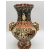 Vintage Royal Satsuma Style Moriage Porcelain Vase