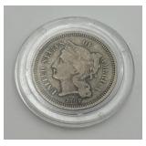 1867 3 Cent Coin