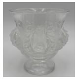 Lalique Dampierre Crystal Vase