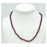 925 Rhodolite Garnet Necklace