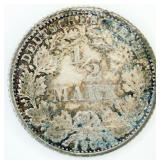 1905 Deutsches Reich 1/2 Mark Silver Coin