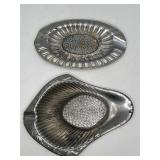Vintage Metal Ashtrays-Occupied Japan