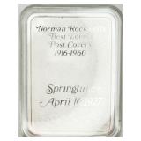 Norman Rockwellï¿½s ï¿½Springtimeï¿½ 1oz Silver Bar