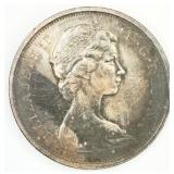 1867-1967 Canada 50 Cent Silver Coin