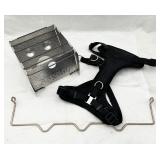 Camp Stove, Dog Harness & Latch Rod