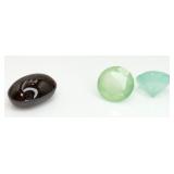 3 Gemstones: Chalcedony & Scapolite