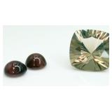 3 Gemstones: Quartz & Scapolite