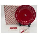 Waechtersbach You Are Special Today Red Plate