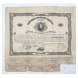 Authentic Confederate States of America $100 Bond