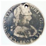 1808 Spanish Colonial Carolus IIII 4 Reales Coins