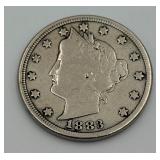 Almost Uncirculated 1883 Liberty Head ï¿½Vï¿½ Nickel