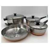 VTG Revereware Copper Clad StainlessSteel Cookware