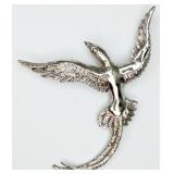 925 VTG Figural Bird in Flight Pendant