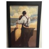 Vintage Osborn ï¿½Lovers Pointï¿½ Romantic Beach Coast