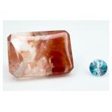 2 Gemstones: Quartz & Zircon