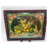 Antiq "Choice Fruits" Still Life Lithograph Print