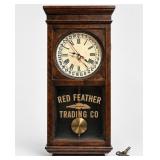 Red Feather Trading Co Pendulum Wall Clock