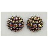 Pair of Aurora Borealis Scatter Pins