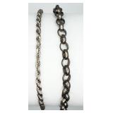 2 Sterling Silver Bracelets