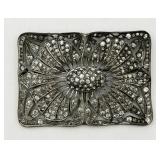 Large Antique Rectangular Pin
