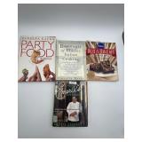 Collection of 4 Diverse Cookbooks