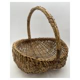 Vintage Hand-woven Melon Buttocks Basket