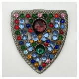 Antique 'HBH' Dress Clip