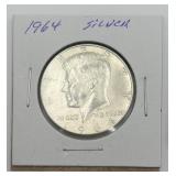1964 Kennedy Silver Half Dollar