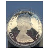 1970 Elizabeth II Bahama Islands Five Dollar Coin