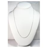 Sterling Silver Fancy Link 22' Chain
