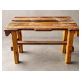 Rustic Wood Farmhouse Table - Parsons WV