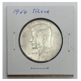 1964 Kennedy Silver Half Dollar